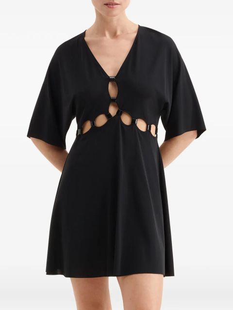 ERES V-neck cutout dress - Black