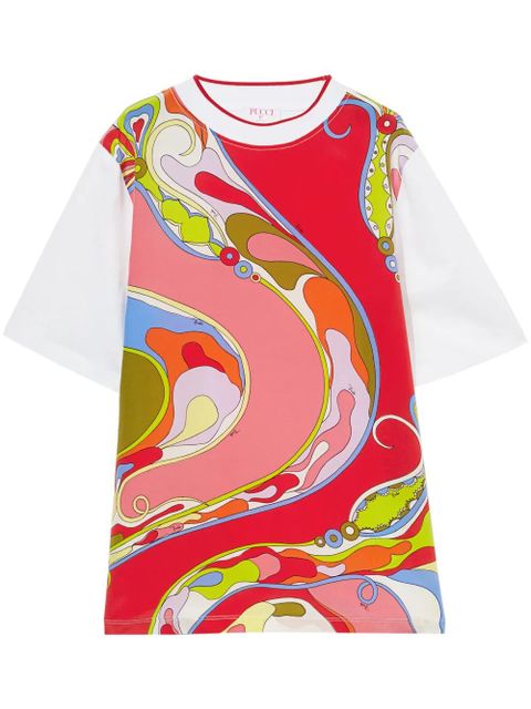 PUCCI Orchidee-print t-shirt - White - zdjęcie produktu nr 1
