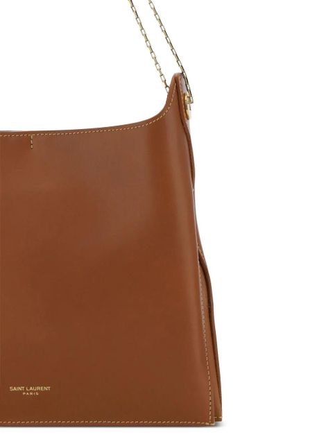 Saint Laurent leather shoulder bag - Brown