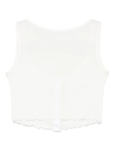 ROTATE BIRGER CHRISTENSEN organic-cotton tank top - White - zdjęcie produktu nr 2