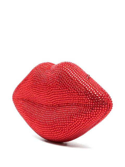 Simon Miller crystal-embellished clutch bag - Red - zdjęcie produktu nr 2