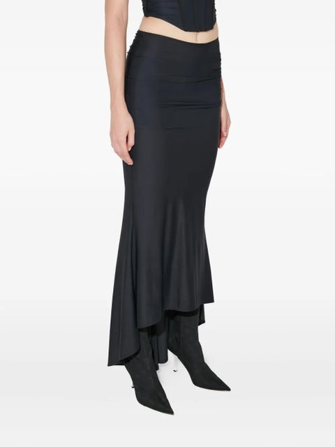 MISBHV Pandora gathering midi skirt - Black - zdjęcie produktu nr 2