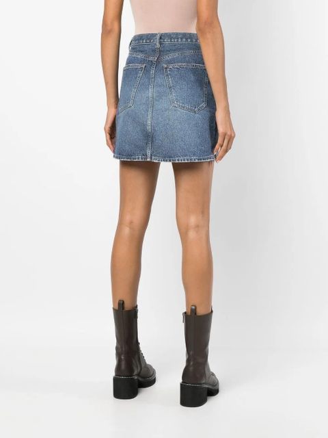 Chloé high-waist denim skirt - Blue