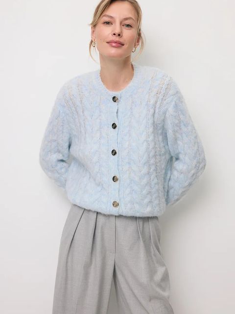 Bizuu kardigan z dodatkiem wełny EZELLA
