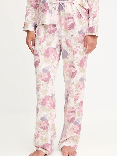 Lauren Ralph Lauren piżama damska kolor różowy ILN92449