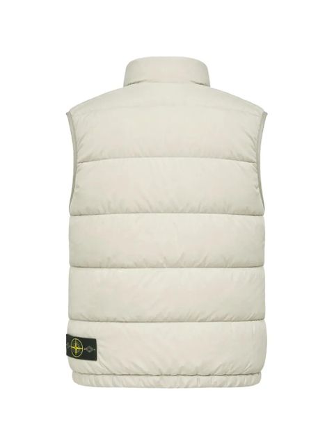 Stone Island logo-patch padded gilet - Neutrals - zdjęcie produktu nr 2