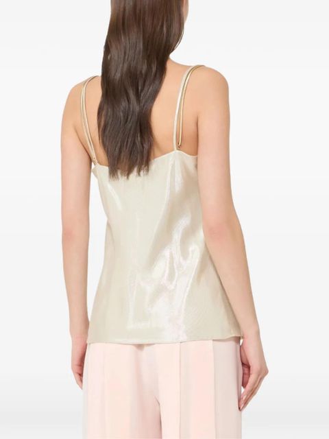 Max Mara V-neck top - Neutrals