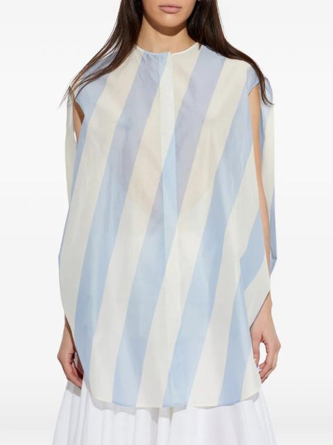 Jacquemus Berlingot striped minidress - Blue