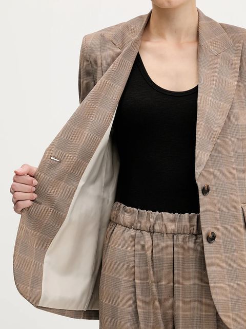 Sisley marynarka kolor beżowy 2L0SLW03F