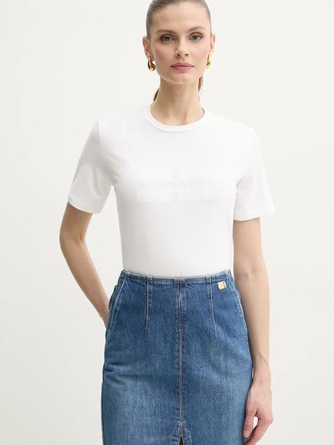 Elisabetta Franchi t-shirt bawełniany - zdjęcie produktu nr 1