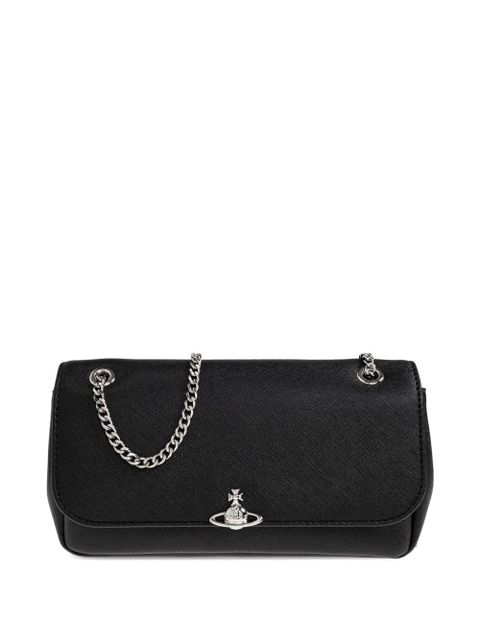 Vivienne Westwood Orb-plaque shoulder bag - Black - zdjęcie produktu nr 1