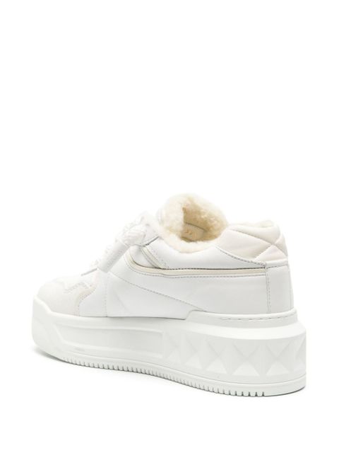 Valentino Garavani One Stud XL flatform sneakers - White