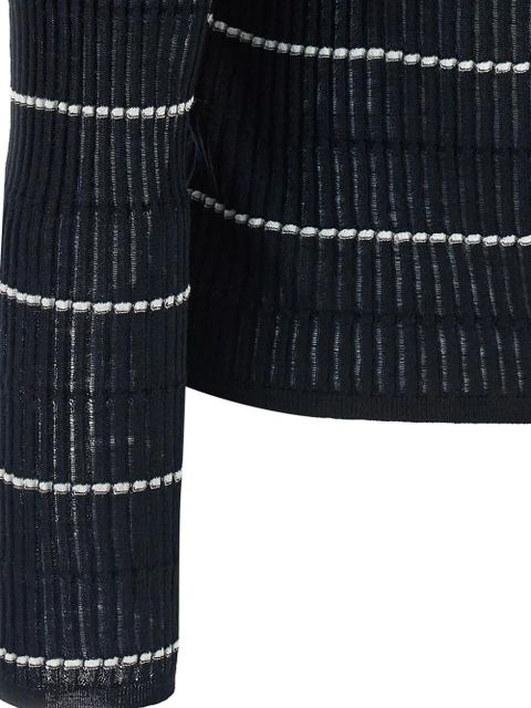 Max Mara Pedone ribbed striped sweater - Blue