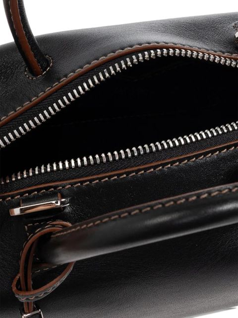 Max Mara top-handle zip-fastening tote bag - Black