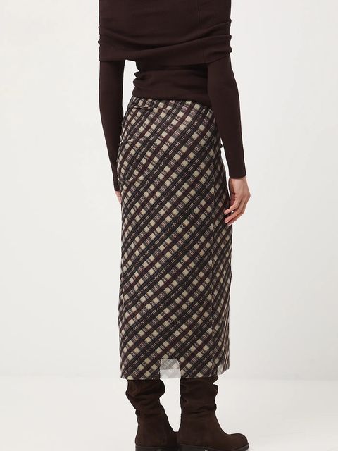 Medicine spódnica kolor beżowy - zdjęcie produktu nr 2