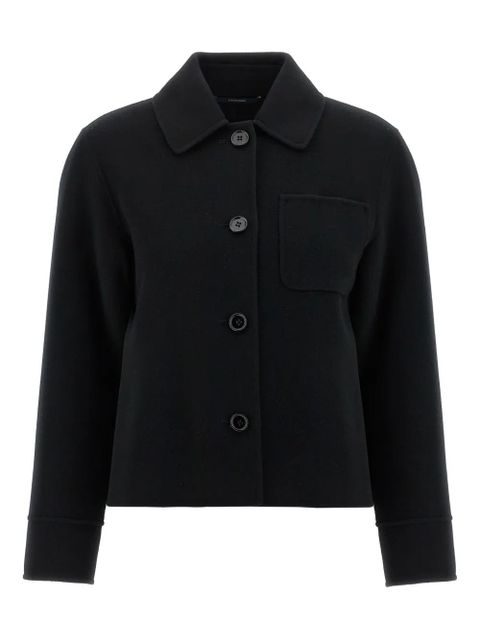 Max Mara button-fastening coat - Black - zdjęcie produktu nr 1