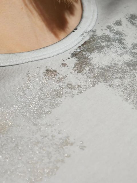 Diesel T-Uncutie-Long-Q5 T-shirt - Grey