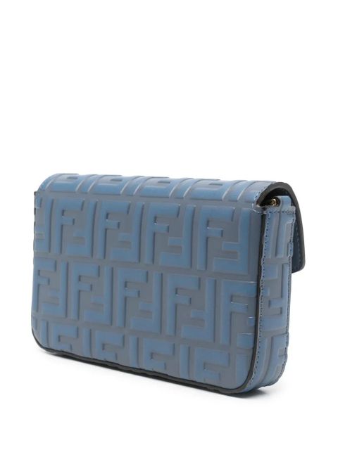 FENDI FF Diamonds clutch bag - Blue