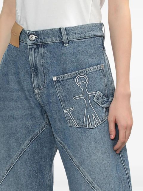 JW Anderson Workwear straight-leg jeans - Blue