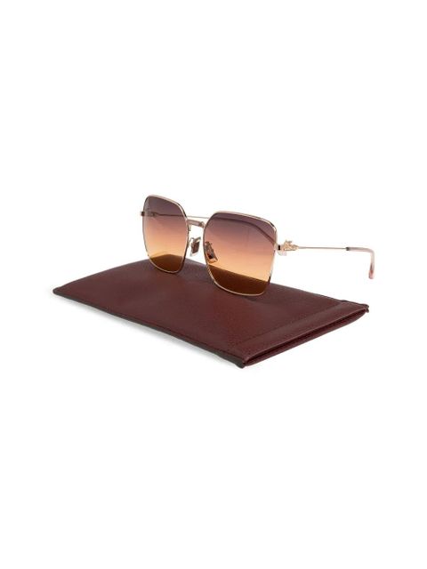ETRO Pegaso-plaque sunglasses - Gold