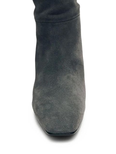 ALOHAS Kalila ruched boots - Grey