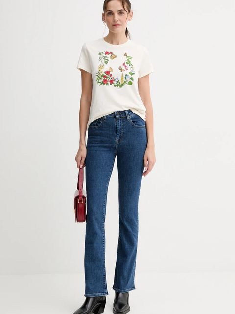 Levi's jeansy 725 HIGH RISE BOOTCUT damskie high waist 18759.0234 - zdjęcie produktu nr 2