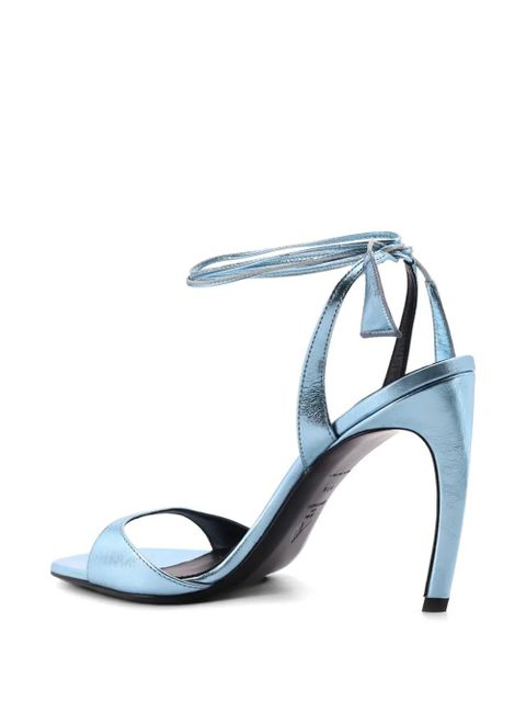 The Attico Ora strappy sandals - Blue