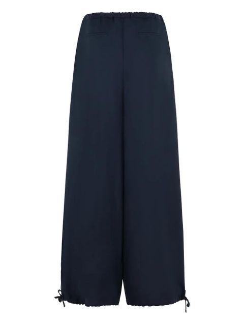 Marni pleated drawstring trousers - Blue - zdjęcie produktu nr 2