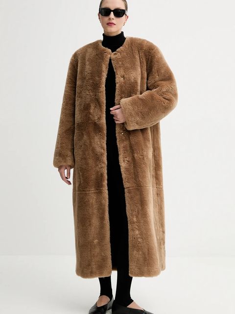 Stand Studio płaszcz Gracelyn kolor brązowy 66578-9415