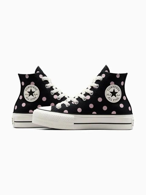 Converse trampki Chuck Taylor All Star Lift kolor czarny A10688C