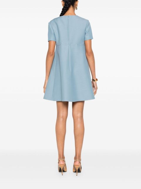 Valentino Garavani A-line mini dress - Blue