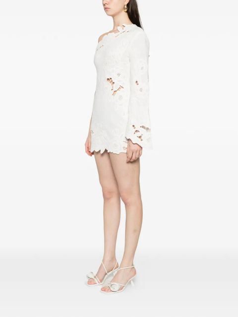 Cult Gaia Marlena one-shoulder floral mini dress - White - zdjęcie produktu nr 2