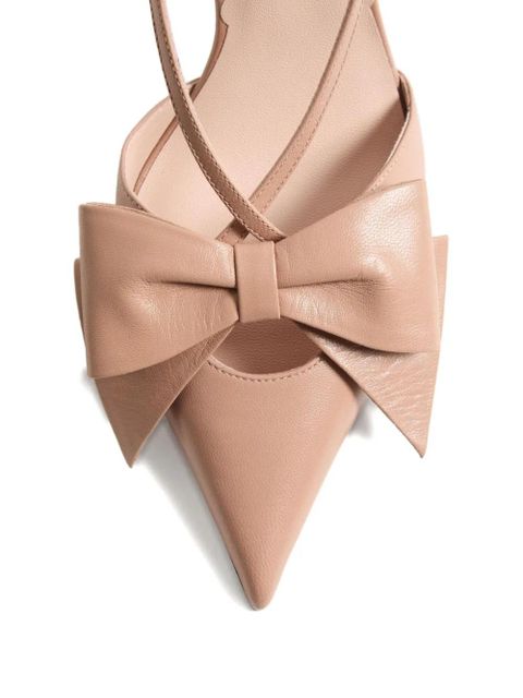 Valentino Garavani 85mm Bowow slingback pumps - Pink