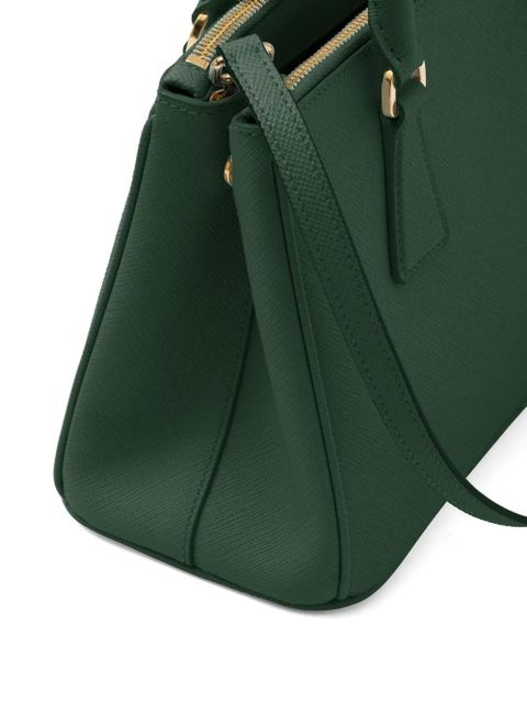 Prada small Galleria leather tote bag - Green
