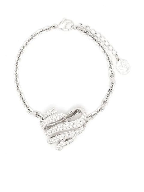 Swarovski Volta heart-charm bracelet - Silver - zdjęcie produktu nr 1