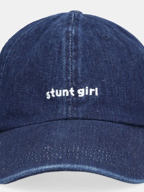 Sisley czapka jeansowa kolor granatowy 63KBWA016 - zdjęcie produktu nr 2