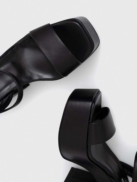 Pinko sandały skórzane Fantine