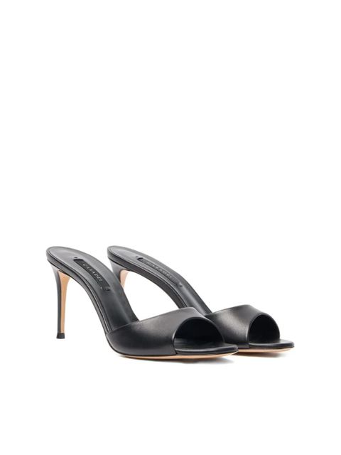 Casadei 80mm Julia mules - Black - zdjęcie produktu nr 2
