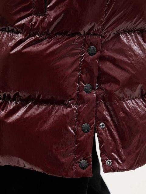 Karl Lagerfeld Jeans kurtka kolor bordowy zimowa A4W15059 - zdjęcie produktu nr 2