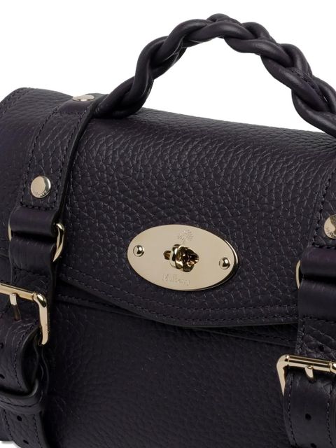 Mulberry mini Alexa braided-handle tote bag - Purple - zdjęcie produktu nr 2