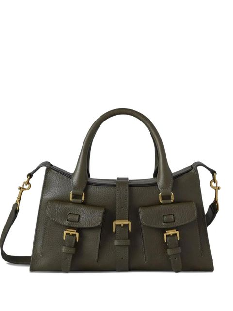 Mulberry small Roxanne buckle tote bag - Green