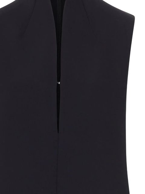 KHAITE Von sleeveless top - Black