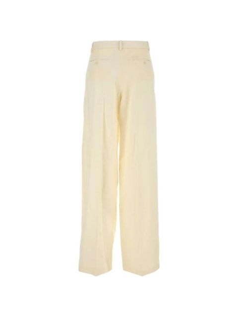 Magda Butrym wide-leg trousers - Yellow - zdjęcie produktu nr 2