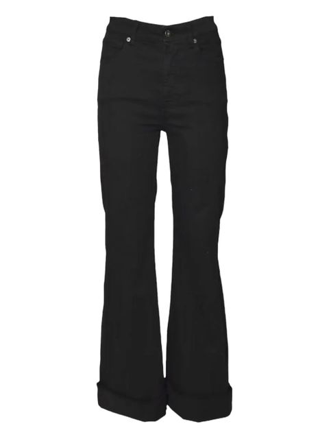 SOLOTRE flared jeans - Black - zdjęcie produktu nr 1