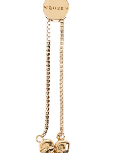 Alexander McQueen pearl-embellished bracelet - Gold