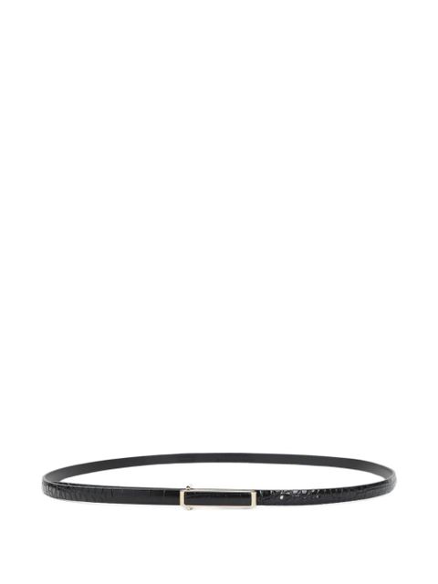 TOM FORD leather buckle belt - Black - zdjęcie produktu nr 1