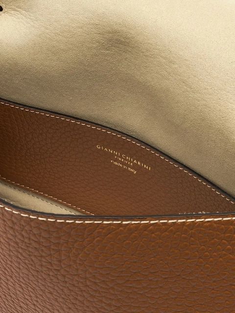 Gianni Chiarini torebka skórzana NICOLE kolor brązowy BS.11336.TKL.NAETN