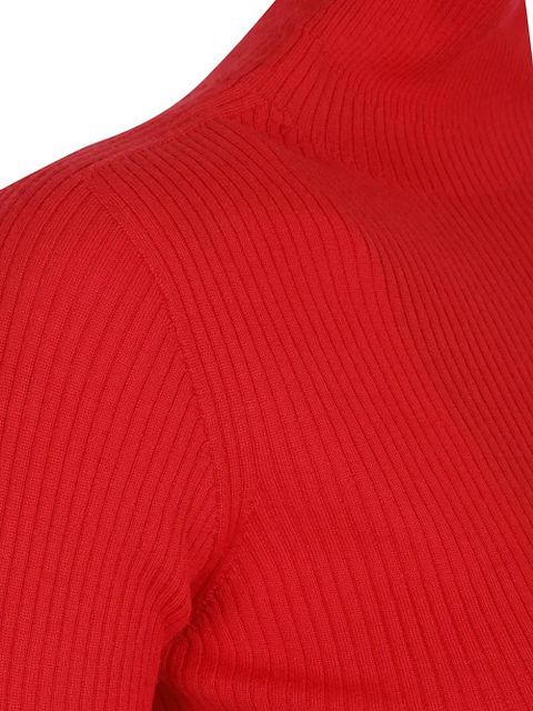 Sportmax ribbed top - Red