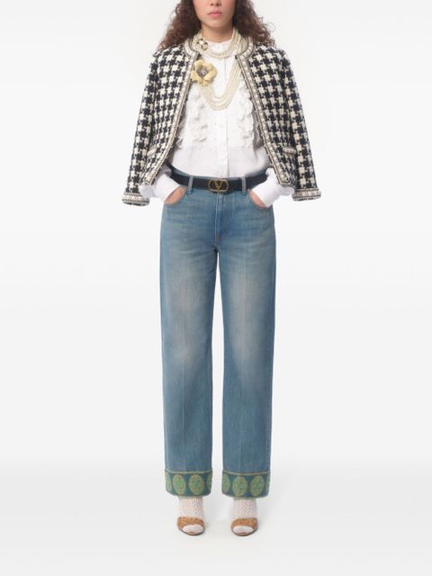 Valentino Garavani embroidered blouse - White