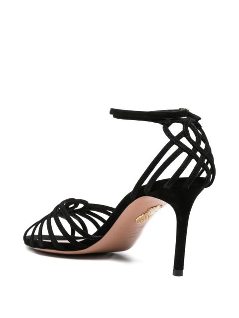 Aquazzura strappy heeled sandals - Black